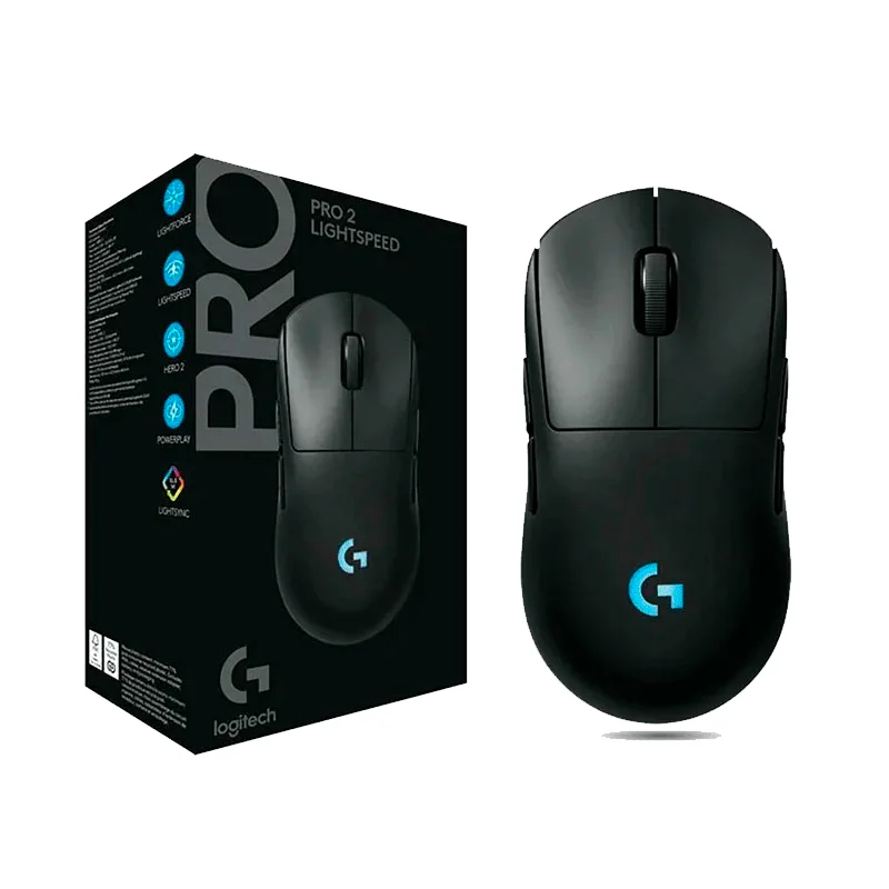 Mouse Gamer Inalámbrico Logitech G PRO LIGHTSPEED | Sensor HERO 25K - 80g - 25,600 DPI