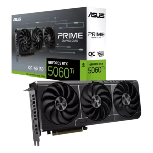 Tarjeta de Video ASUS Prime GeForce RTX 5060 Ti OC | 16GB GDDR7 - PCIe 5.0
