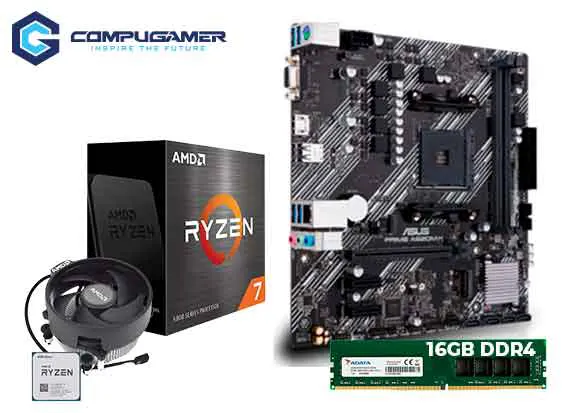 Upgrade Kit AMD Ryzen 5 5700G A520MK ASUS 16GB DDR4 3200MHz