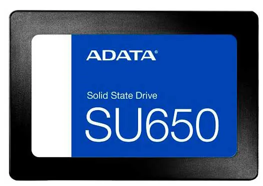 SSD Adata SU650, 512GB, 2.5", SATA III, 450MB/s Escritura, 520MB/s Lectura